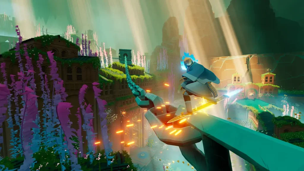 Imagem do Sword of the Sea Torrent PC